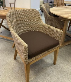 Ontario, кресло, искусственный ротанг/тик