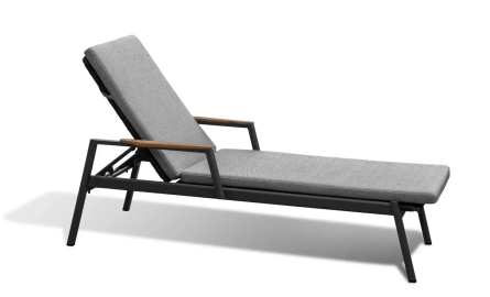 Rhine, шезлонг алюминий/иск.ротанг