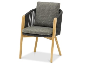 Avesta, кресло обеденное, тик/роуп