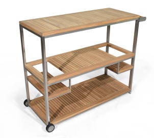 Turin, стол сервировочный, тик