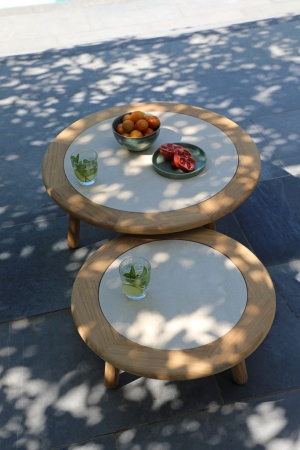 Avesta, комплект лаунж мебели тик/роуп