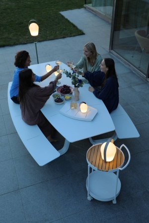 Solna 43,5 см, лампа, бежевый 0203-24 Алюминий Пластик BRAFRITID (Brafab) Solna 43,5 см, лампа, бежевый