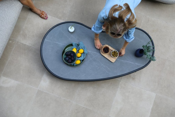 Gotland Lounge, комплект мебели c кофейным столом антрацит/серый 0302-0306-72-160 Тик Алюминий BRAFRITID (Brafab) Gotland Lounge, комплект мебели c кофейным столом антрацит/серый