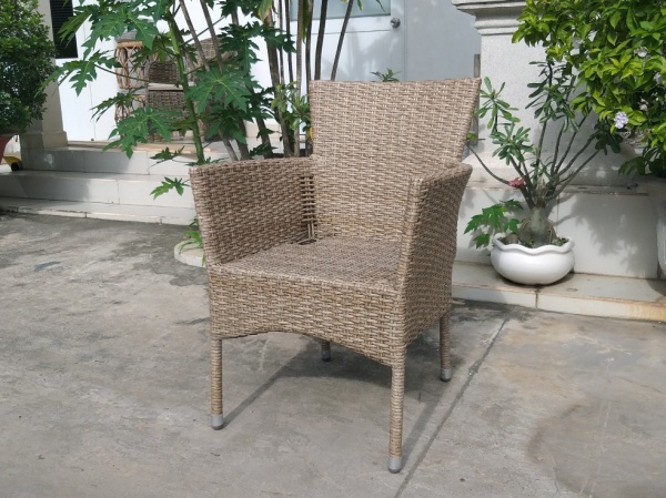 Кресло Diana, натуральный 2264-53-2 Искусственный ротанг Azzura Кресло Diana, натуральный