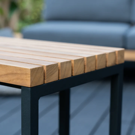 Amal, стол приставной антрацит/натуральный