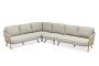 Avesta, угловой комплект лаунж мебели тик/роуп