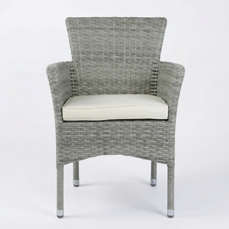 Диана, кресло, серо-коричневый, искусственный ротанг