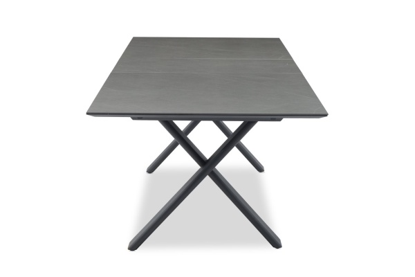 Timra, стол обеденный 280/340/400*100*H75 см антрацит/серый