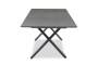 Timra, стол обеденный 280/340/400*100*H75 см антрацит/серый