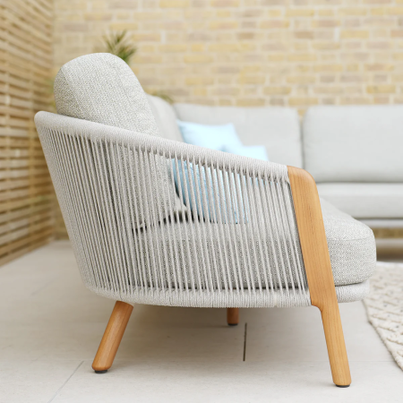 Avesta, угловой комплект лаунж мебели тик/роуп