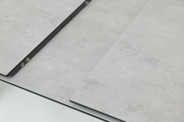 Carson, стол обеденный 240/300*100 см, антрацит/серый