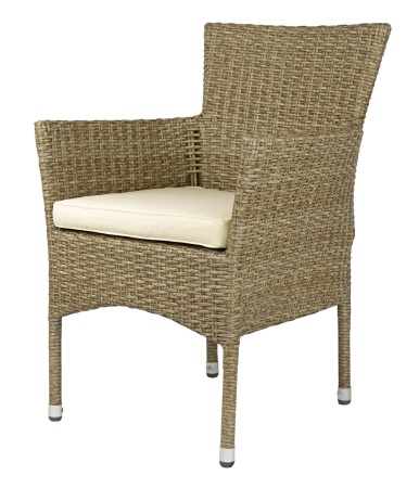 Кресло Diana, натуральный 2264-53-2 Искусственный ротанг Azzura Кресло Diana, натуральный
