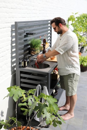 Arvika, уличная кухня антрацит