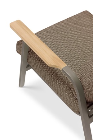 Malmo Lounge, комплект мебели с 3-х диваном (коричневый/коричневый) 0062-0064-25-080 Алюминий BRAFRITID (Brafab) Malmo Lounge, комплект мебели с 3-х диваном (коричневый/коричневый)