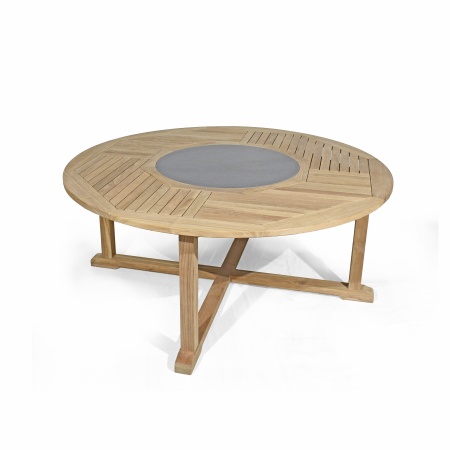 Circus, стол ⌀180 см, тик