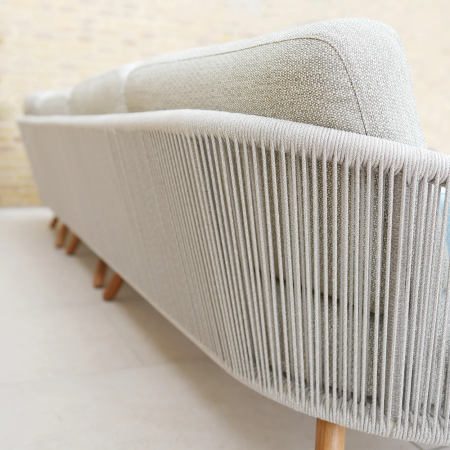 Avesta, угловой комплект лаунж мебели тик/роуп