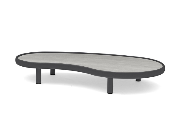 Gotland Lounge, комплект мебели c кофейным столом антрацит/серый 0302-0306-72-160 Тик Алюминий BRAFRITID (Brafab) Gotland Lounge, комплект мебели c кофейным столом антрацит/серый