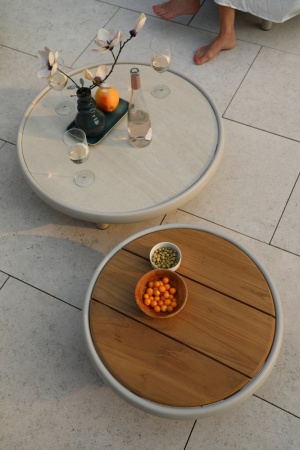 Gotland Lounge, комплект мебели c парными столиками бежевый