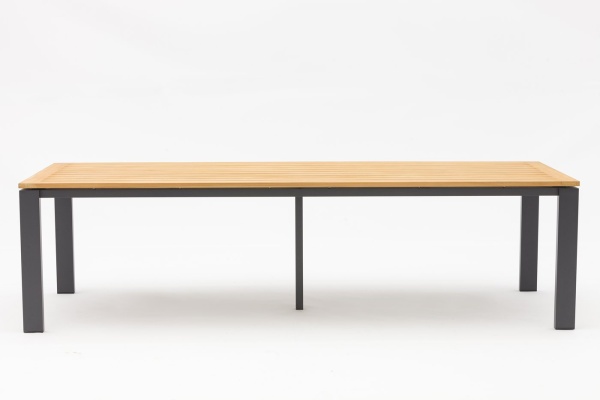 Lyon, стол обеденный 280*100 см, антрацит/натуральный