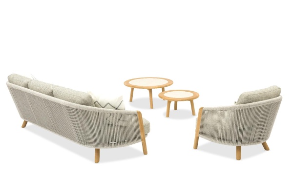 Avesta, комплект лаунж мебели тик/роуп