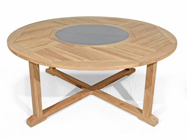 Circus, стол ⌀180 см, тик