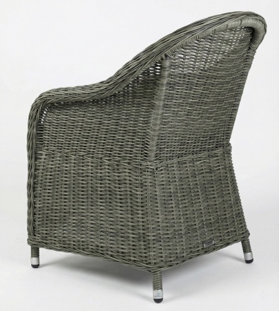 Лагуна, кресло, серо-коричневый, искусственный ротанг