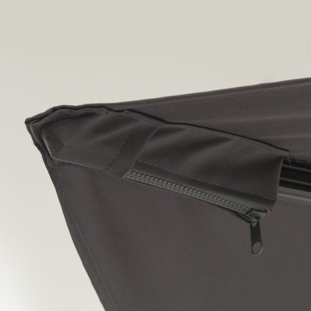 Varallo, зонт, антрацит (комплект с утяжелителями и чехлом)