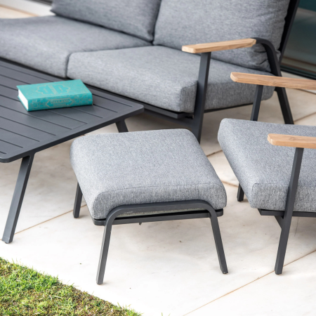 Malmo, пуф (антрацит/серый)