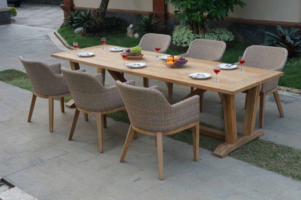 Ontario, кресло, искусственный ротанг/тик