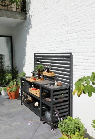 Arvika, уличная кухня антрацит