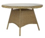 Стол круглый из ротанга Cirkel Ø110 5102-55 Искусственный ротанг Azzura Стол круглый из ротанга Cirkel Ø110