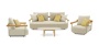 Abisko, комплект лаунж мебели, бежевый
