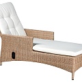 Шезлонги из искусственного ротанга