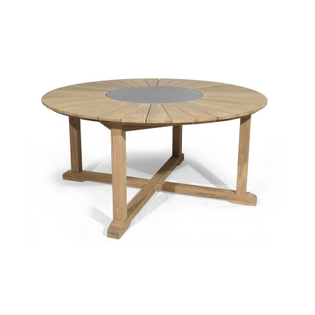 Circus, стол ⌀160 см, тик