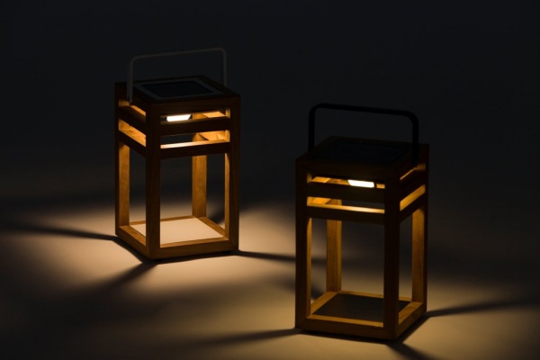 Sala, лампа 28см, антрацит/тик