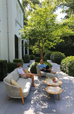 Avesta, комплект лаунж мебели тик/роуп