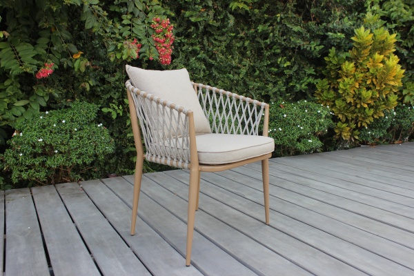 Split, кресло, алюминий/роуп