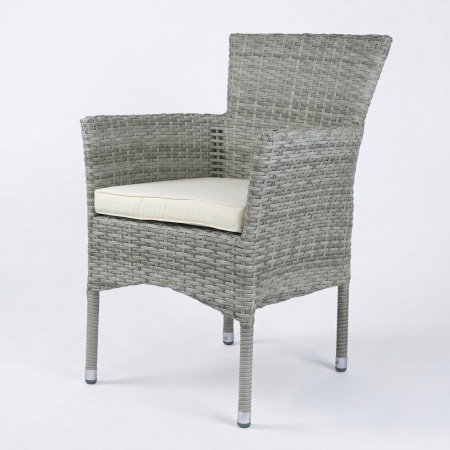 Диана, кресло, серо-коричневый, искусственный ротанг