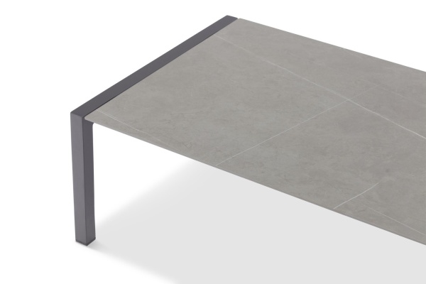 Stockholm, стол кофейный антрацит 0102-72-7 Алюминий BRAFRITID (Brafab) Stockholm, стол кофейный антрацит