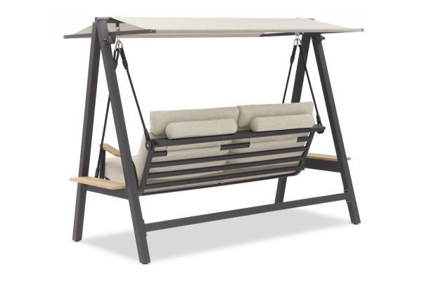 Malmo, качели антрацит/cв.серый