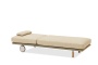 Авеста, комплект лежаков со столом, бежевый/светло-коричневый, тик/роуп