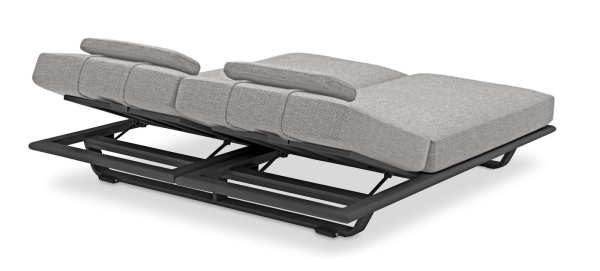 Gotland, комплект шезлонгов антрацит/серый