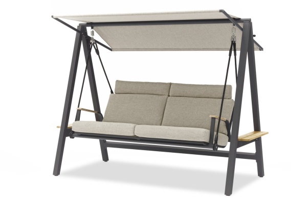 Malmo, качели антрацит/cв.серый