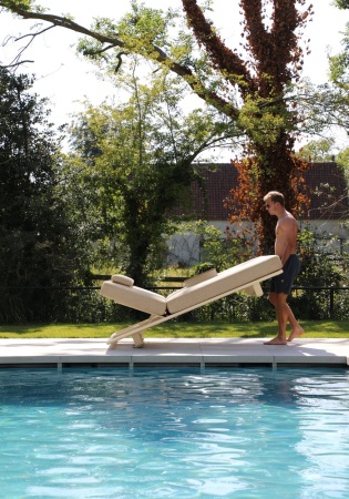 Gotland, комплект шезлонгов бежевый