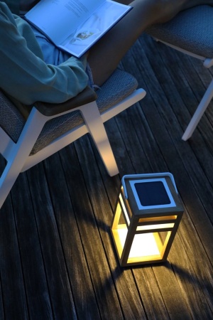 Sala, лампа 28см, антрацит/тик