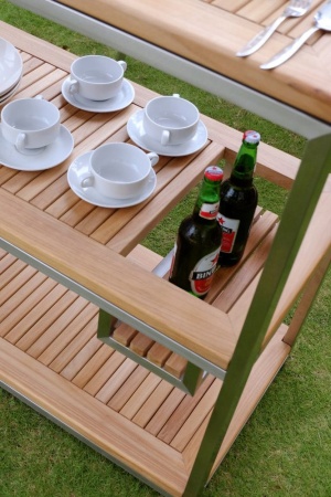 Turin, стол сервировочный, тик