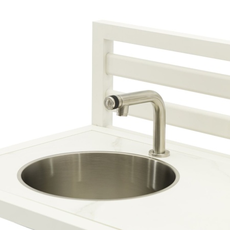 Arvika, уличная кухня белая 0248-0249-50 Алюминий BRAFRITID (Brafab) Arvika, уличная кухня белая