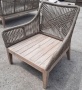 Кресло из роупа Colombo lounge R168PR2 Акация Роуп Azzura Кресло из роупа Colombo lounge