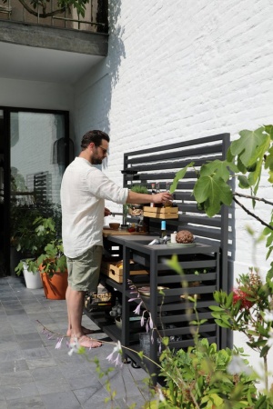 Arvika, уличная кухня антрацит