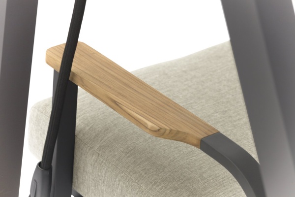 Malmo, качели антрацит/cв.серый